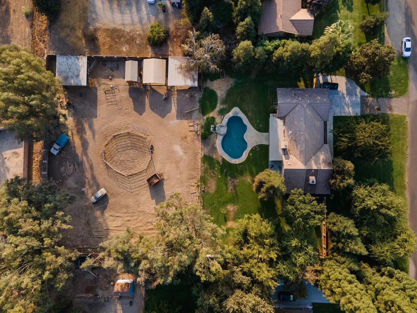 Luxury estate exterior photography